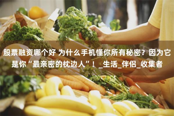 股票融资哪个好 为什么手机懂你所有秘密？因为它是你“最亲密的枕边人”！_生活_伴侣_收集者
