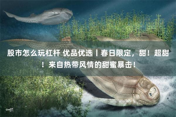 股市怎么玩杠杆 优品优选丨春日限定，甜！超甜！来自热带风情的甜蜜暴击！