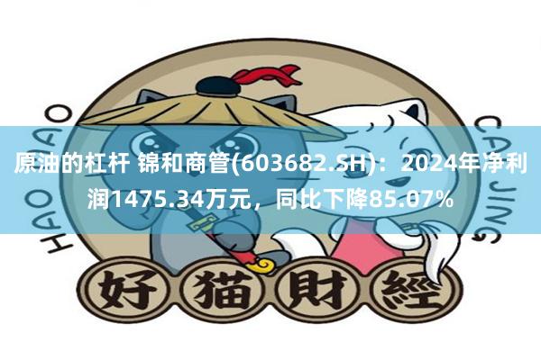 原油的杠杆 锦和商管(603682.SH)：2024年净利润1475.34万元，同比下降85.07%