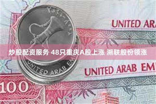 炒股配资服务 48只重庆A股上涨 溯联股份领涨