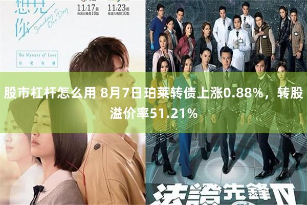 股市杠杆怎么用 8月7日珀莱转债上涨0.88%，转股溢价率51.21%